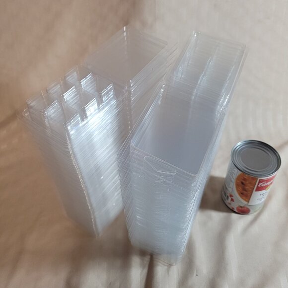 Plastic Wax Melt Clamshell Molds - 100 Pack - Picture 5 of 7